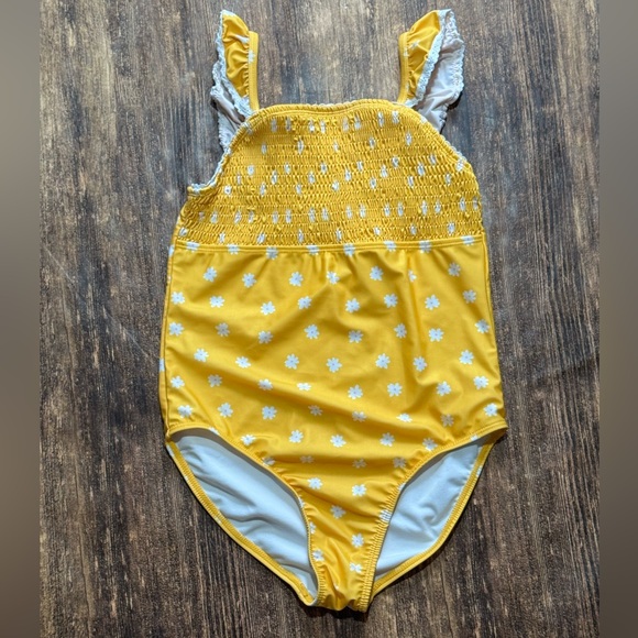 wonder nation Other - Yellow Floral Wonder Nation 10/12 One-Piece Swimsuit